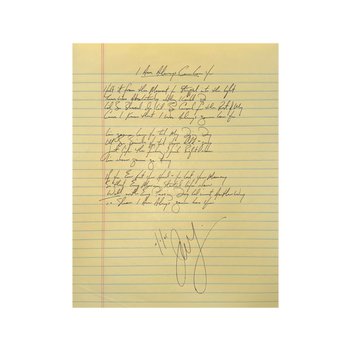 Scenarios Handwritten Lyrics